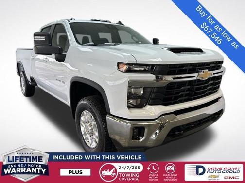 Summit White 2026 Chevrolet Silverado 3500 LT