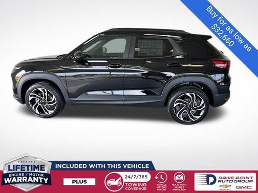 Mosaic Black Metallic 2026 Chevrolet Trailblazer RS