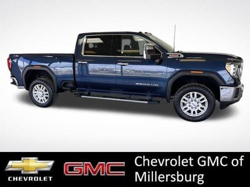 Pacific Blue Metallic 2021 GMC Sierra 2500 SLT