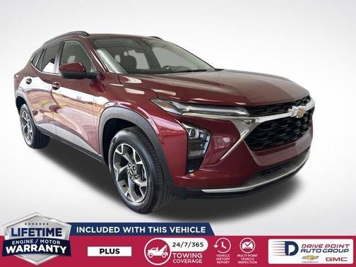 Crimson Metallic 2025 Chevrolet Trax LT