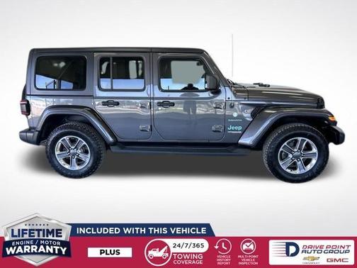 Granite Crystal Clearcoat Metallic 2020 Jeep Wrangler Unlimited Sahara