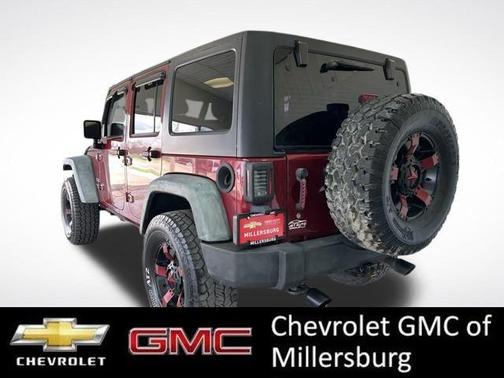Deep Cherry Red Crystal Pearlcoat 2012 Jeep Wrangler Unlimited Sport