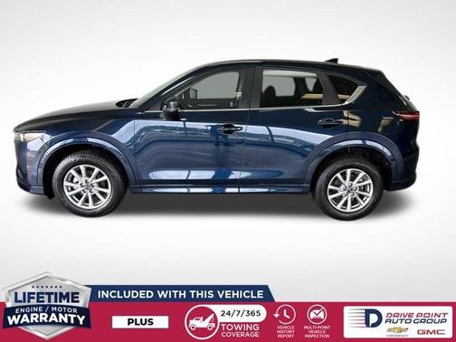 Deep Crystal Blue Mica 2025 Mazda CX-5 2.5 S Preferred Package