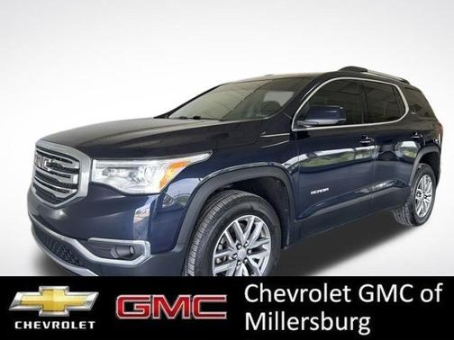 Dark Sapphire Blue Metallic 2017 GMC Acadia SLE-2