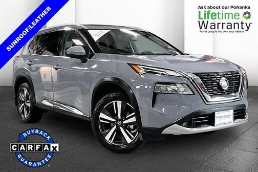 Boulder Gray 2021 Nissan Rogue Platinum