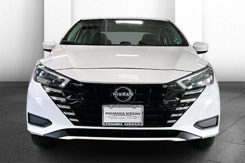 Aspen White 2025 Nissan Versa 1.6 SV