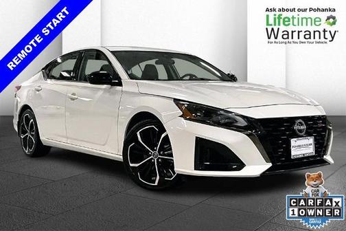 White 2023 Nissan Altima 2.5 SR