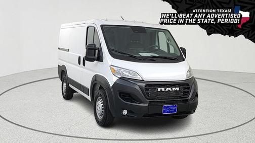 Bright White Clearcoat 2025 RAM ProMaster 1500 Low Roof