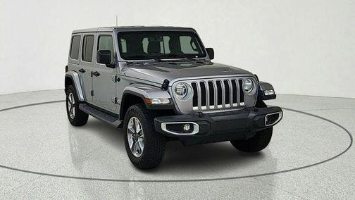Billet Silver Metallic Clearcoat 2019 Jeep Wrangler Unlimited Sahara