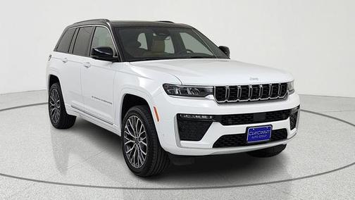Bright White Clearcoat 2026 Jeep Grand Cherokee Summit