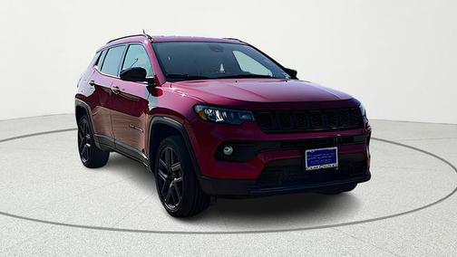 Red 2026 Jeep Compass Latitude