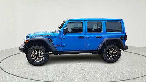 Hydro Blue Pearl 2025 Jeep Wrangler Rubicon