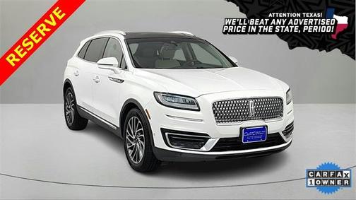 2020 Lincoln Nautilus Reserve