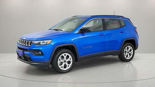 Hydro Blue Pearlcoat 2025 Jeep Compass Latitude