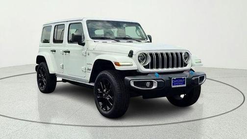 Bright White Clearcoat 2024 Jeep Wrangler 4xe Sahara