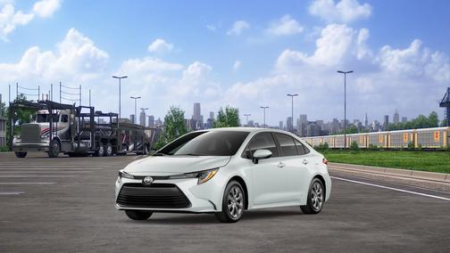 Wind Chill Pearl 2026 Toyota Corolla LE