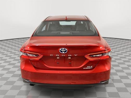 Supersonic Red 2024 Toyota Camry Hybrid XLE