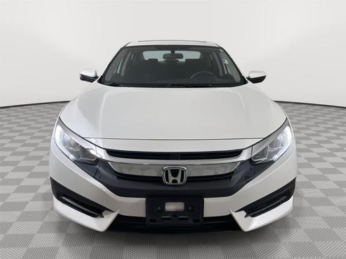 White Orchid Pearl 2017 Honda Civic EX