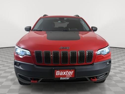 Firecracker Red Clearcoat 2019 Jeep Cherokee Trailhawk