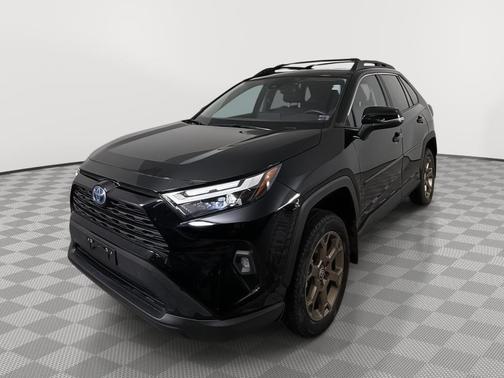 Midnight Black Metallic 2024 Toyota RAV4 Hybrid Woodland Edition
