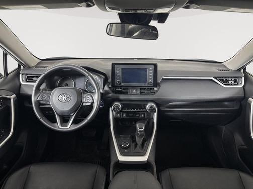 Blizzard Pearl 2021 Toyota RAV4 Hybrid XLE Premium