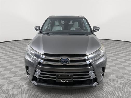 Predawn Gray Mica 2019 Toyota Highlander Hybrid Platinum