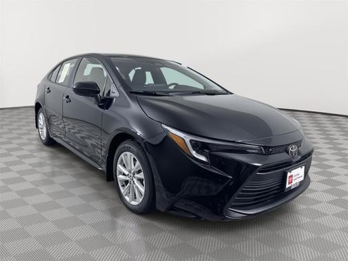 Midnight Black Metallic 2026 Toyota Corolla Hybrid LE