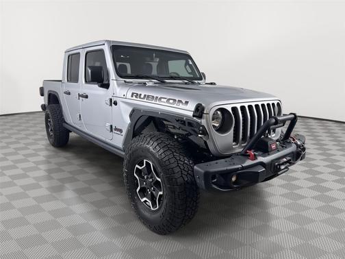 Silver Zynith Clearcoat 2022 Jeep Gladiator Rubicon