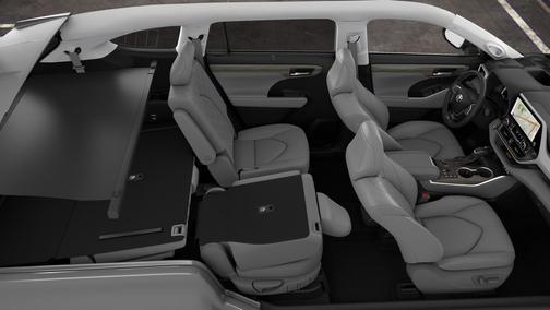 Wind Chill Pearl 2026 Toyota Highlander Hybrid Platinum