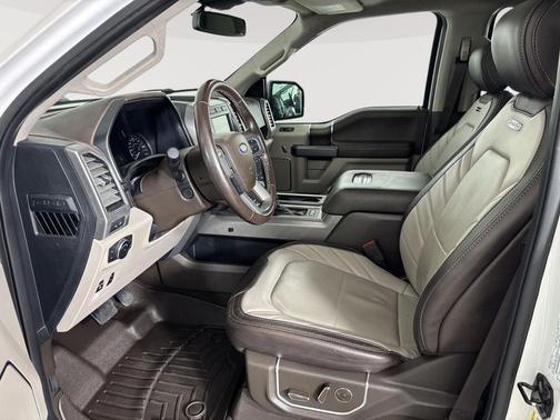 White Platinum Metallic Tri-Coat 2019 Ford F-150 Limited