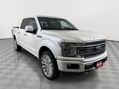 White Platinum Metallic Tri-Coat 2019 Ford F-150 Limited
