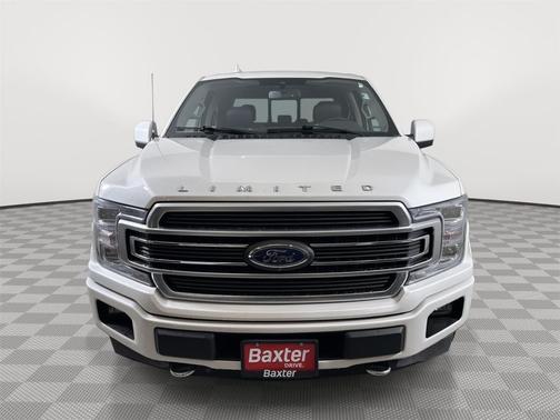 White Platinum Metallic Tri-Coat 2019 Ford F-150 Limited