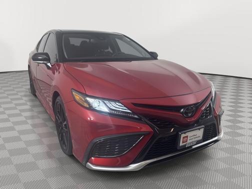 Supersonic Red w/Midnight Black Metallic Roof 2024 Toyota Camry XSE