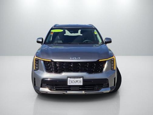 Steel Gray 2026 Kia Sorento Hybrid EX