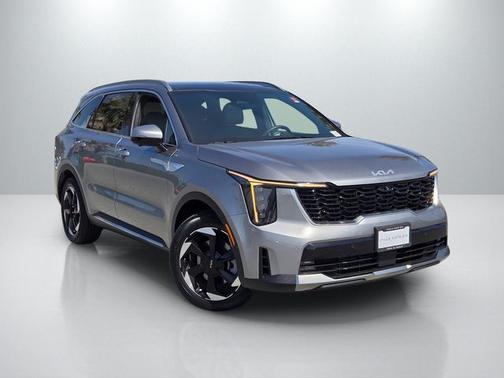 Steel Gray 2025 Kia Sorento Hybrid SX Prestige