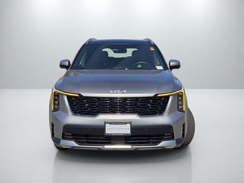 Steel Gray 2025 Kia Sorento Hybrid SX Prestige