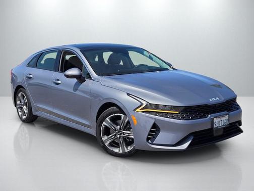 Gray 2025 Kia K5 EX