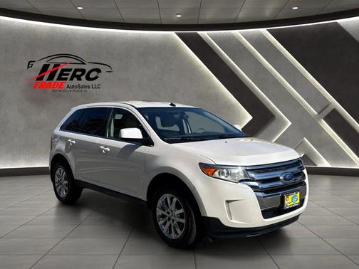 White Platinum Metallic Tri-Coat 2011 Ford Edge Limited