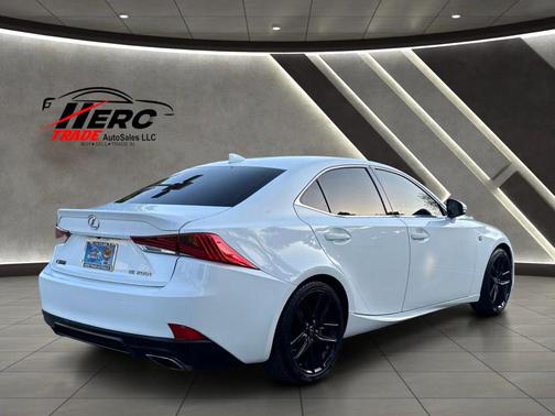 White 2017 Lexus IS 200t Base