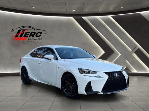 White 2017 Lexus IS 200t Base