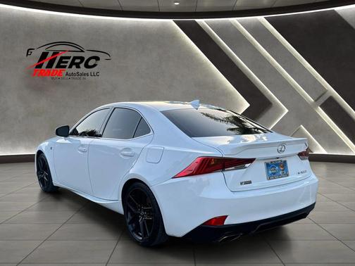 White 2017 Lexus IS 200t Base