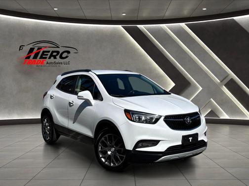 Summit White 2017 Buick Encore Sport Touring