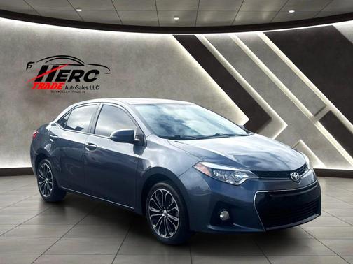 Blue Crush Metallic 2014 Toyota Corolla S Plus
