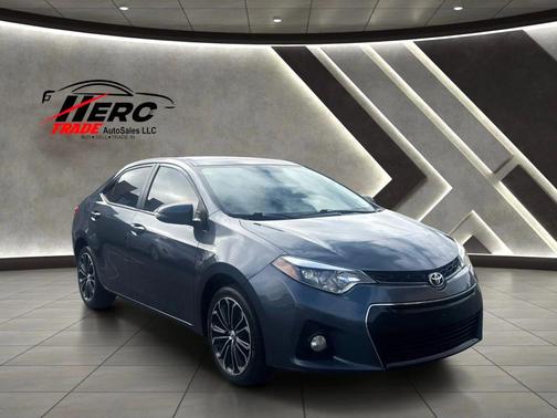 Blue Crush Metallic 2014 Toyota Corolla S Plus
