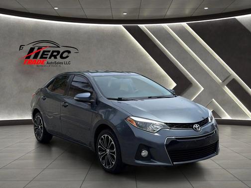Blue Crush Metallic 2015 Toyota Corolla S Plus