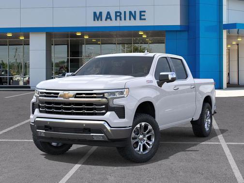 Polar White Tricoat 2026 Chevrolet Silverado 1500 LTZ