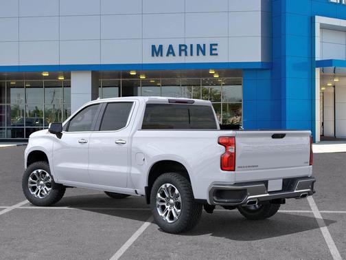 Polar White Tricoat 2026 Chevrolet Silverado 1500 LTZ