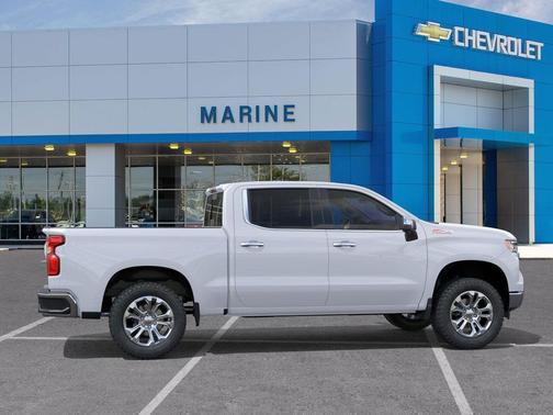 Polar White Tricoat 2026 Chevrolet Silverado 1500 LTZ