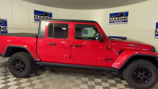 Firecracker Red Clearcoat 2021 Jeep Gladiator Willys 4x4