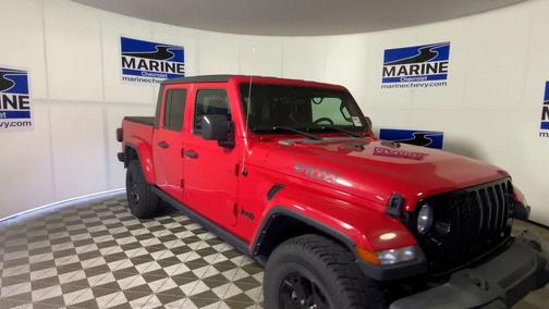 Firecracker Red Clearcoat 2021 Jeep Gladiator Willys 4x4